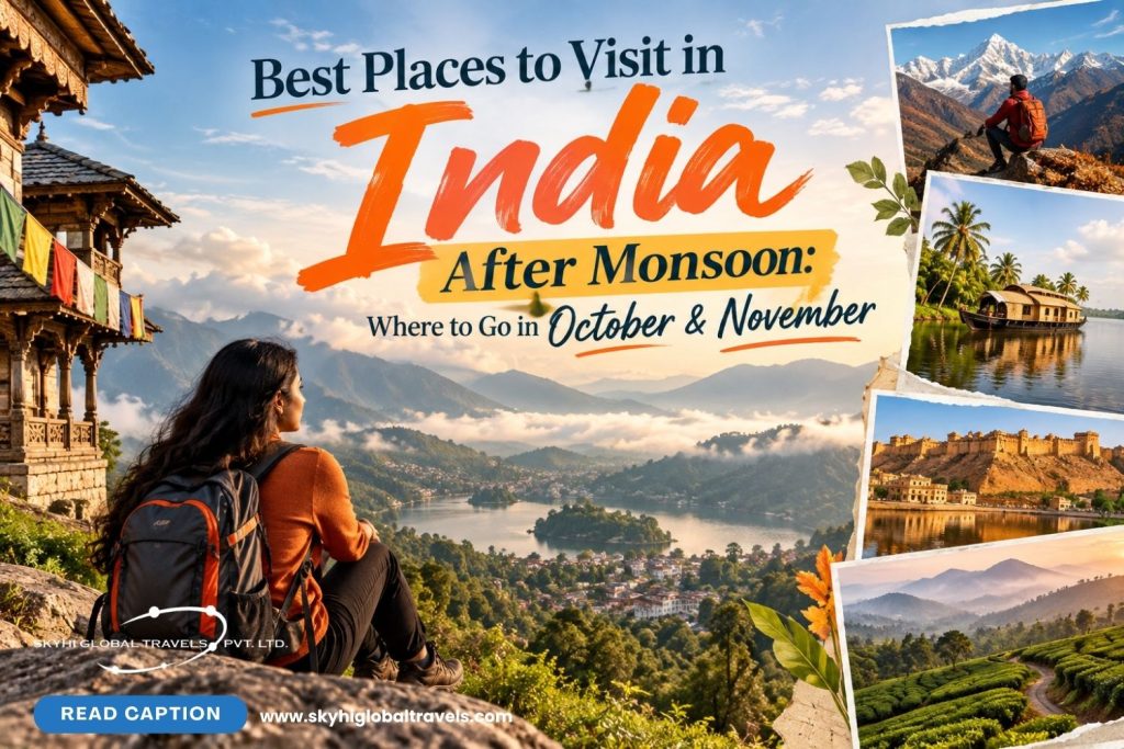 Best Places to Visit in India After Monsoon: Where to Go in October & November